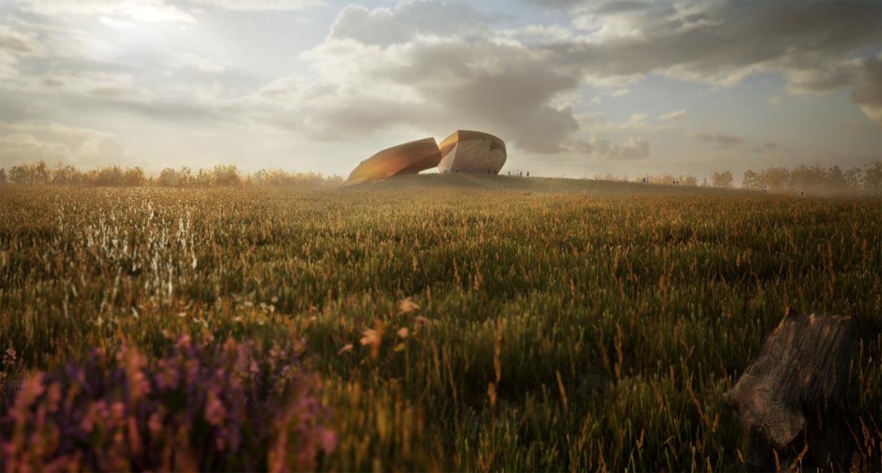 BIM建筑| ‘冷战退伍军人纪念碑’方案 / Oyler Wu BIM建筑| ‘冷战退伍军人纪念碑’方案 / Oyler Wu