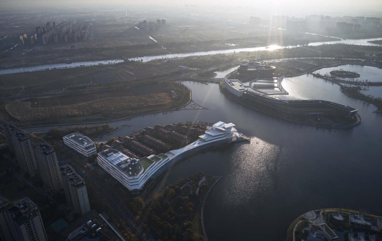 BIM建筑|漫游白色切片,上海之鱼 / 同济原作设计工作室 BIM建筑|漫游白色切片,上海之鱼 / 同济原作设计工作室