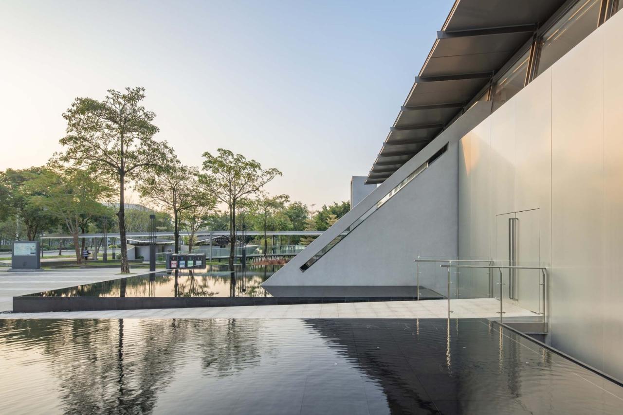 BIM建筑|蓬江智水展示中心 / WAU建筑事务所 BIM建筑|蓬江智水展示中心 / WAU建筑事务所