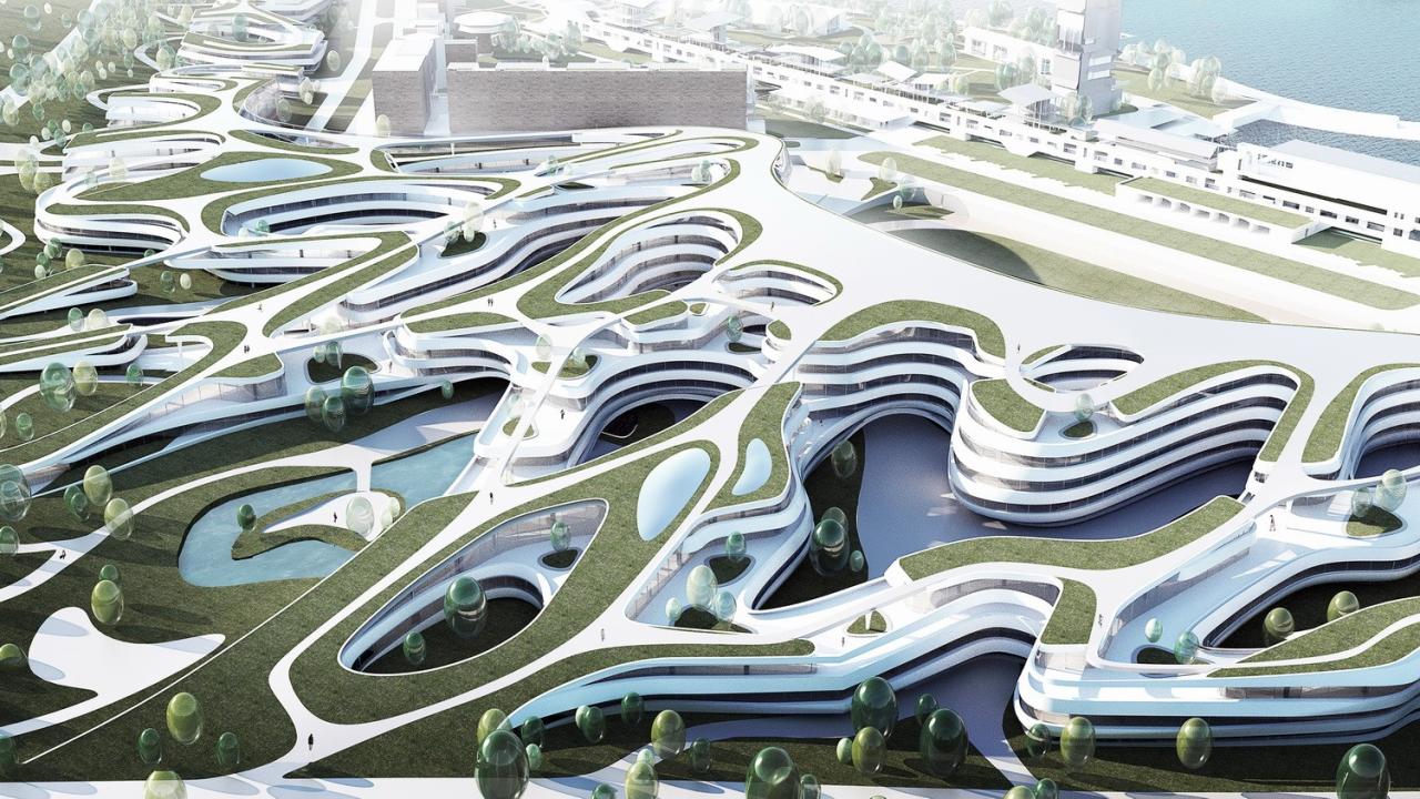 BIM建筑|中央美术学院青岛校区设计方案 / CAA BIM建筑|中央美术学院青岛校区设计方案 / CAA