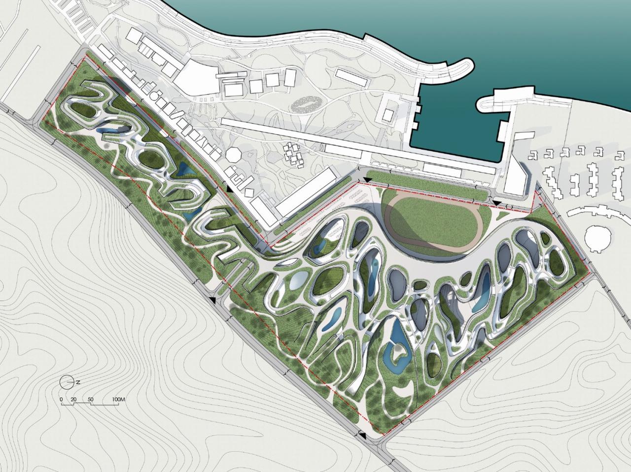 BIM建筑|中央美术学院青岛校区设计方案 / CAA BIM建筑|中央美术学院青岛校区设计方案 / CAA