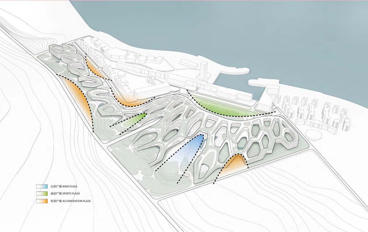 BIM建筑|中央美术学院青岛校区设计方案 / CAA BIM建筑|中央美术学院青岛校区设计方案 / CAA