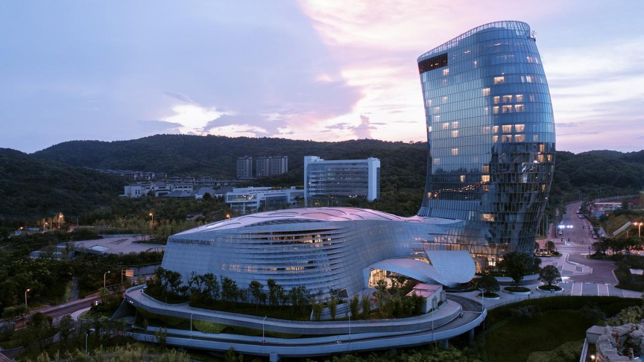 BIM建筑|长沙大王山朗豪酒店 / 蓝天组 BIM建筑|长沙大王山朗豪酒店 / 蓝天组