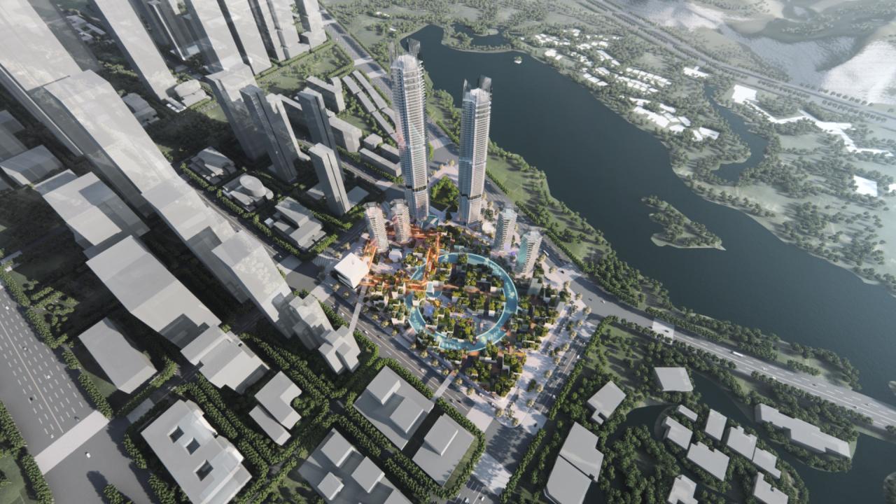 BIM建筑|联泰超总湾国际中心 / 林聪建筑工作室 BIM建筑|联泰超总湾国际中心 / 林聪建筑工作室