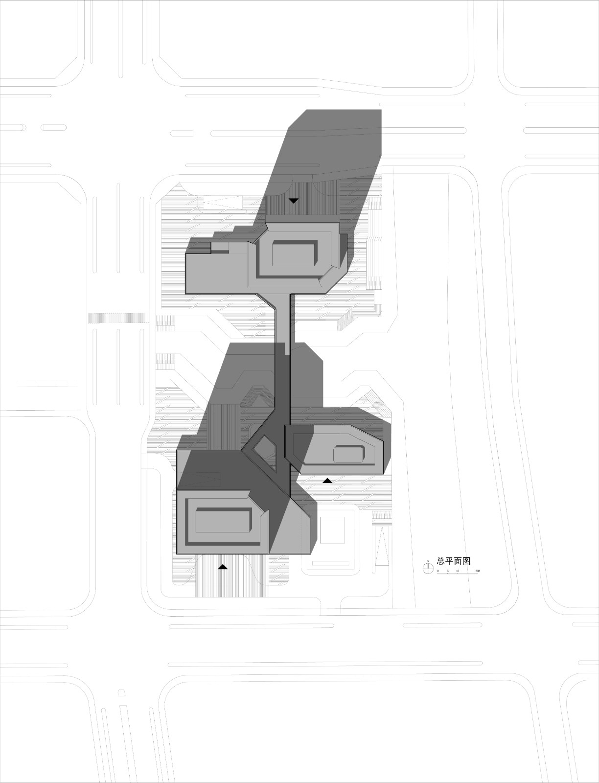 BIM建筑|GEN方案 | 一桥两相望:苏州高铁新城双子塔 BIM建筑|GEN方案 | 一桥两相望:苏州高铁新城双子塔