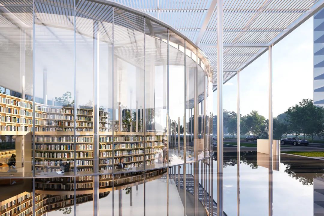 BIM建筑|云幔书屋 :内外无界的极致透明 / UUA BIM建筑|云幔书屋 :内外无界的极致透明 / UUA