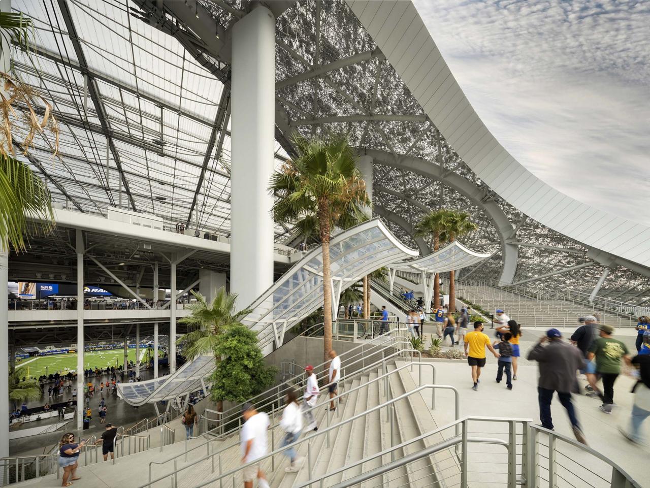 BIM建筑|洛杉矶索菲体育场 / HKS BIM建筑|洛杉矶索菲体育场 / HKS