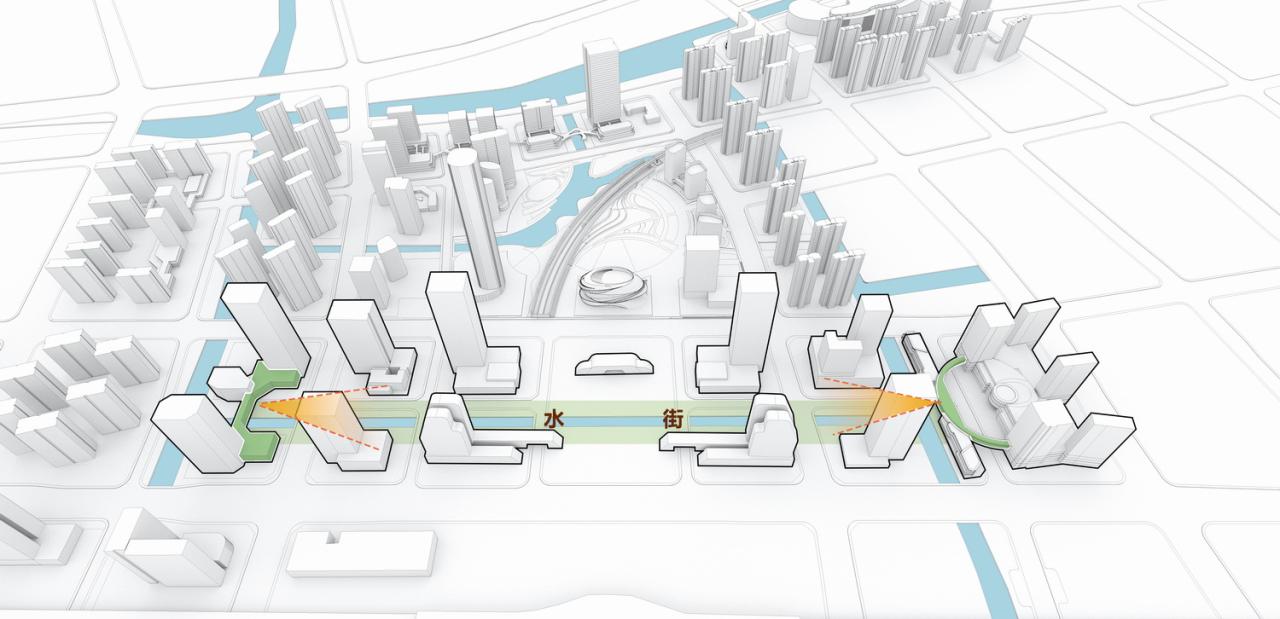 BIM建筑|GEN方案 | 一桥两相望:苏州高铁新城双子塔 BIM建筑|GEN方案 | 一桥两相望:苏州高铁新城双子塔