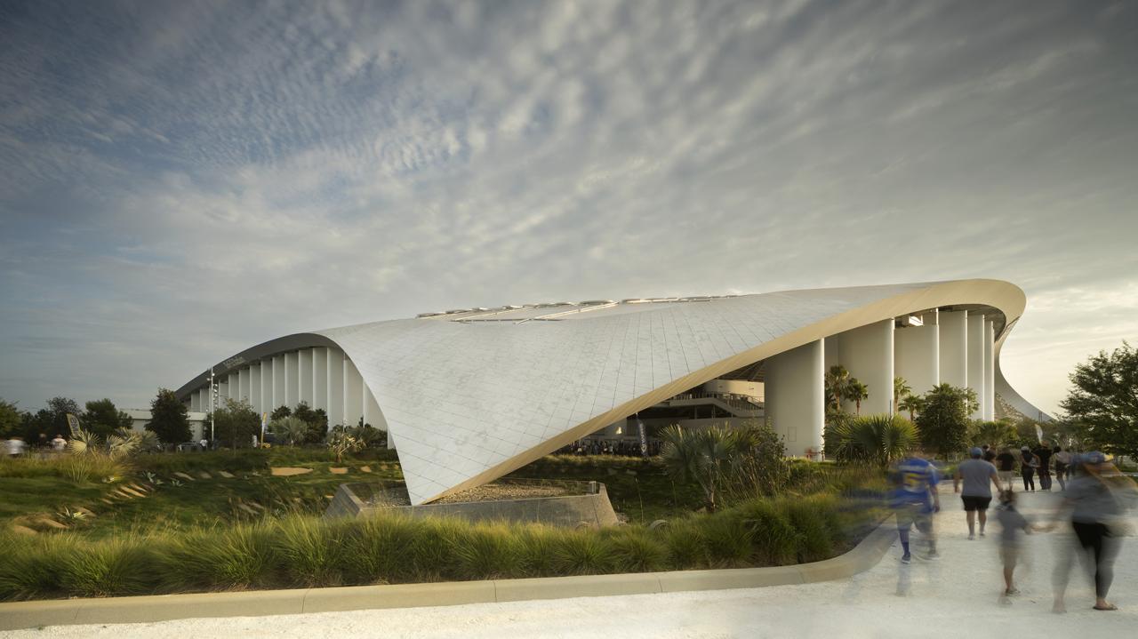 BIM建筑|洛杉矶索菲体育场 / HKS BIM建筑|洛杉矶索菲体育场 / HKS