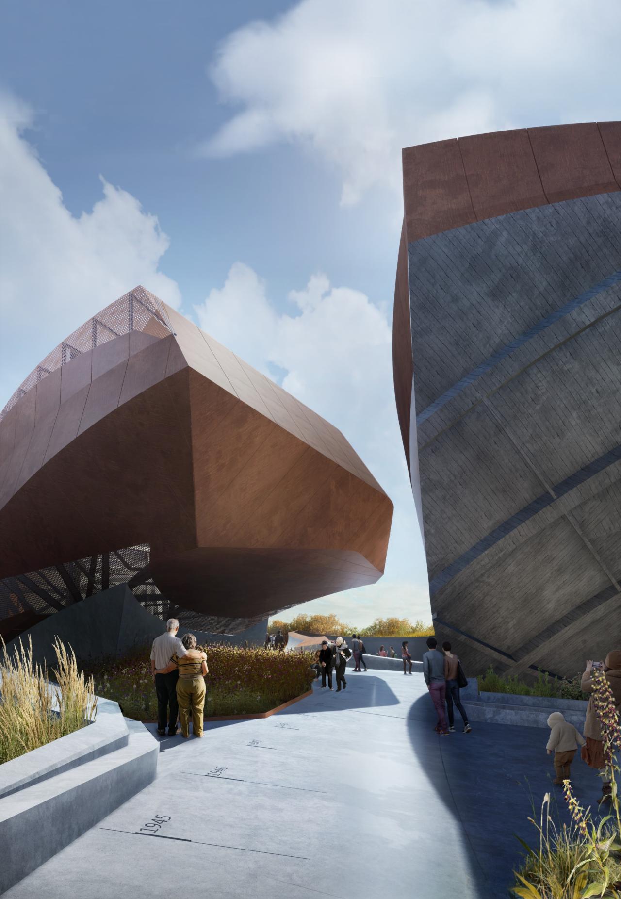 BIM建筑| ‘冷战退伍军人纪念碑’方案 / Oyler Wu BIM建筑| ‘冷战退伍军人纪念碑’方案 / Oyler Wu