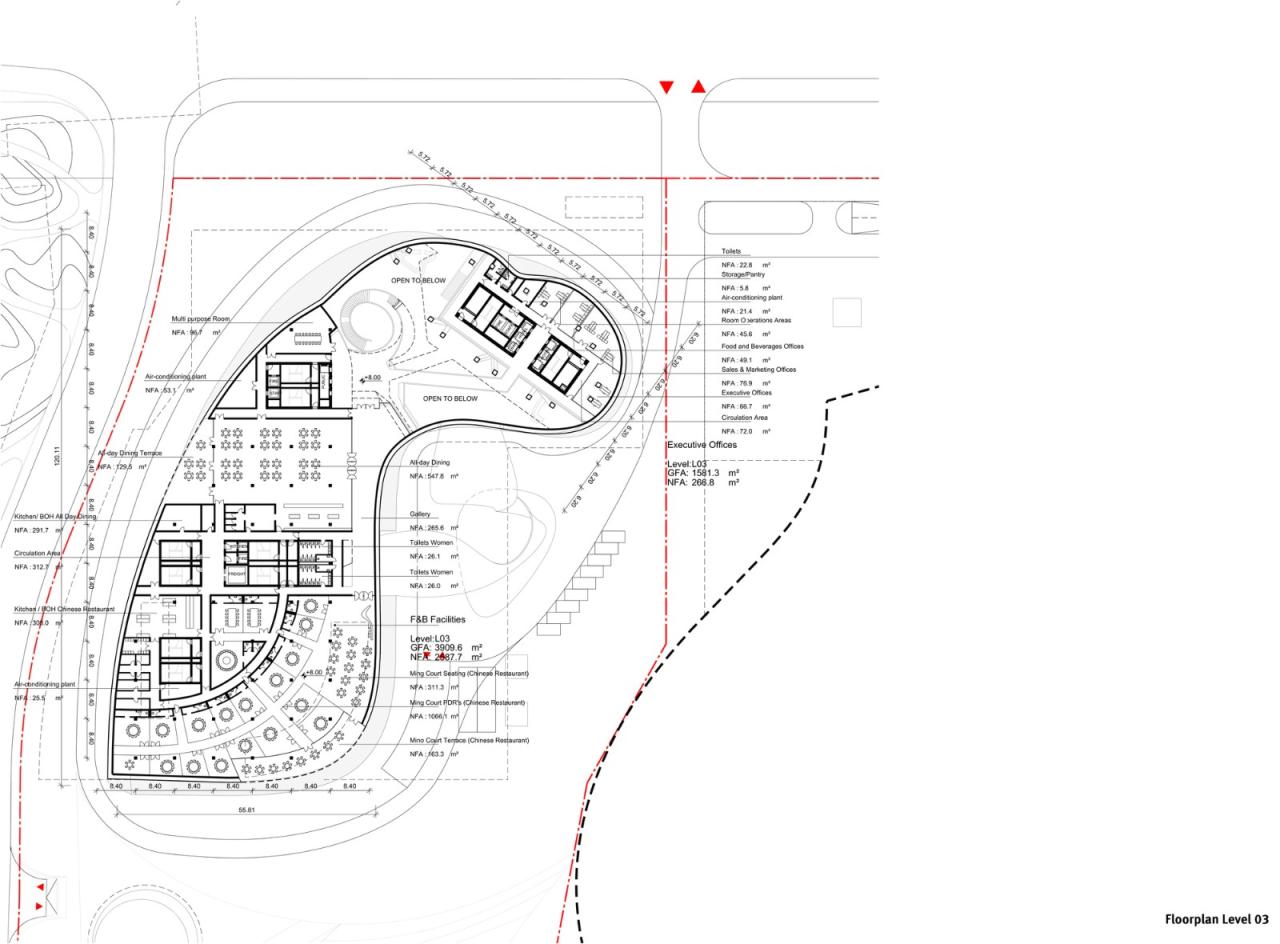 BIM建筑|长沙大王山朗豪酒店 / 蓝天组 BIM建筑|长沙大王山朗豪酒店 / 蓝天组