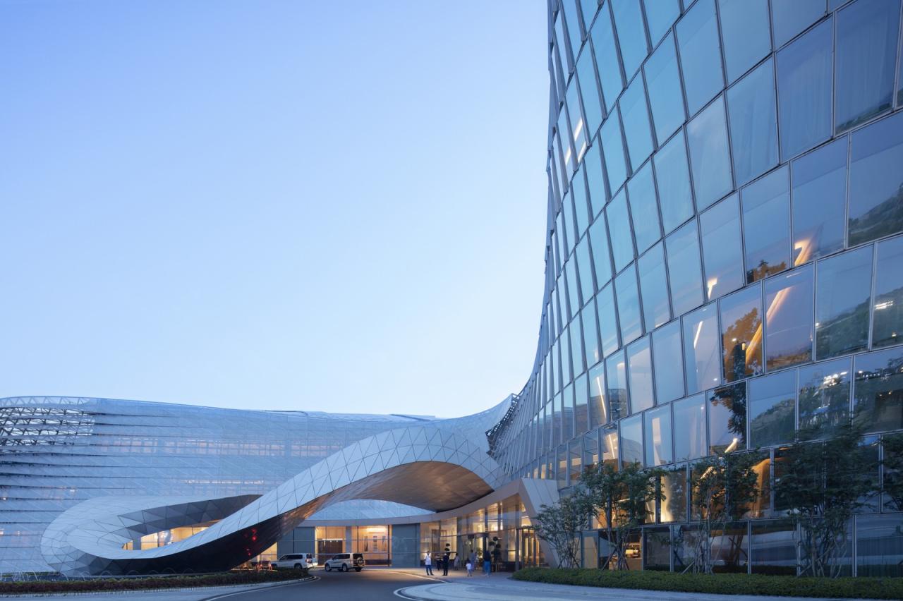 BIM建筑|长沙大王山朗豪酒店 / 蓝天组 BIM建筑|长沙大王山朗豪酒店 / 蓝天组