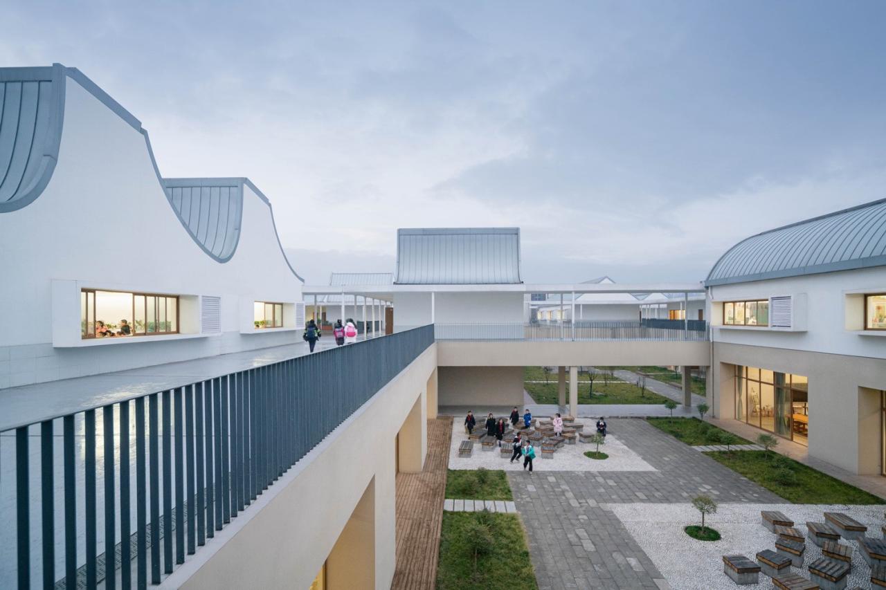 BIM建筑|平行与光的学校——青衣江路小学校 / 迹·建筑事务所(TAO) BIM建筑|平行与光的学校——青衣江路小学校 / 迹·建筑事务所(TAO)