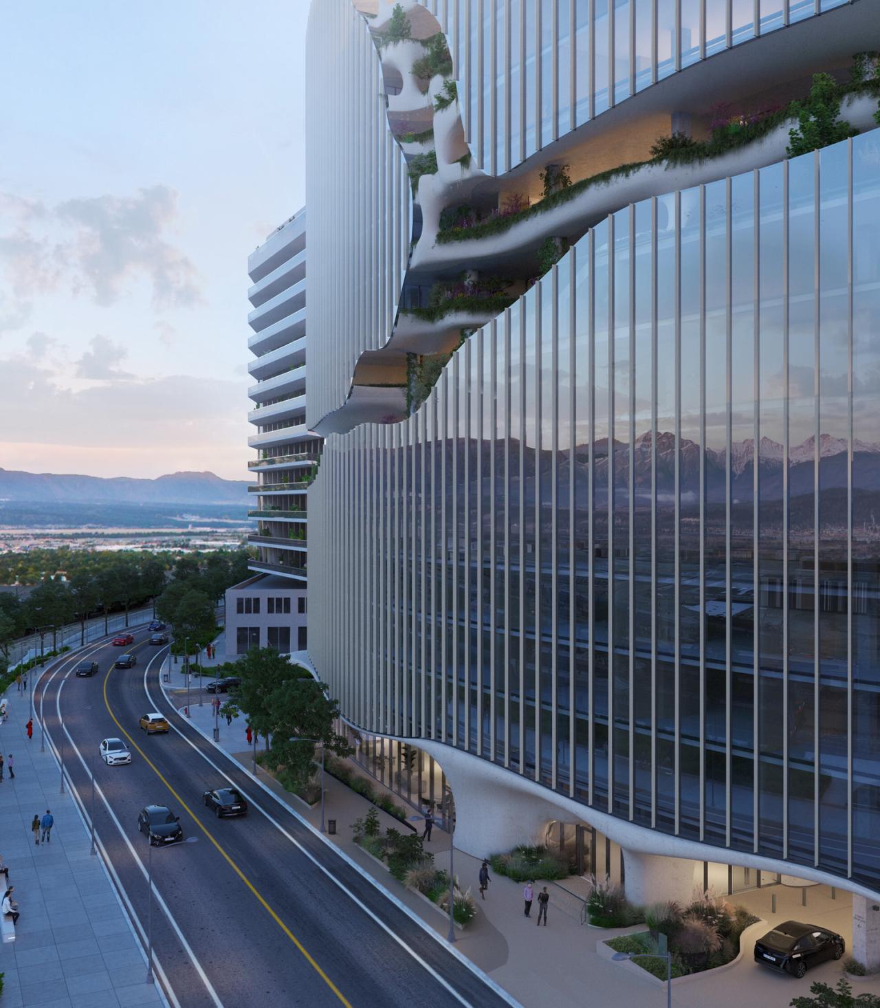 BIM建筑|MAD美国第四个作品“垂直峡谷”动工 BIM建筑|MAD美国第四个作品“垂直峡谷”动工