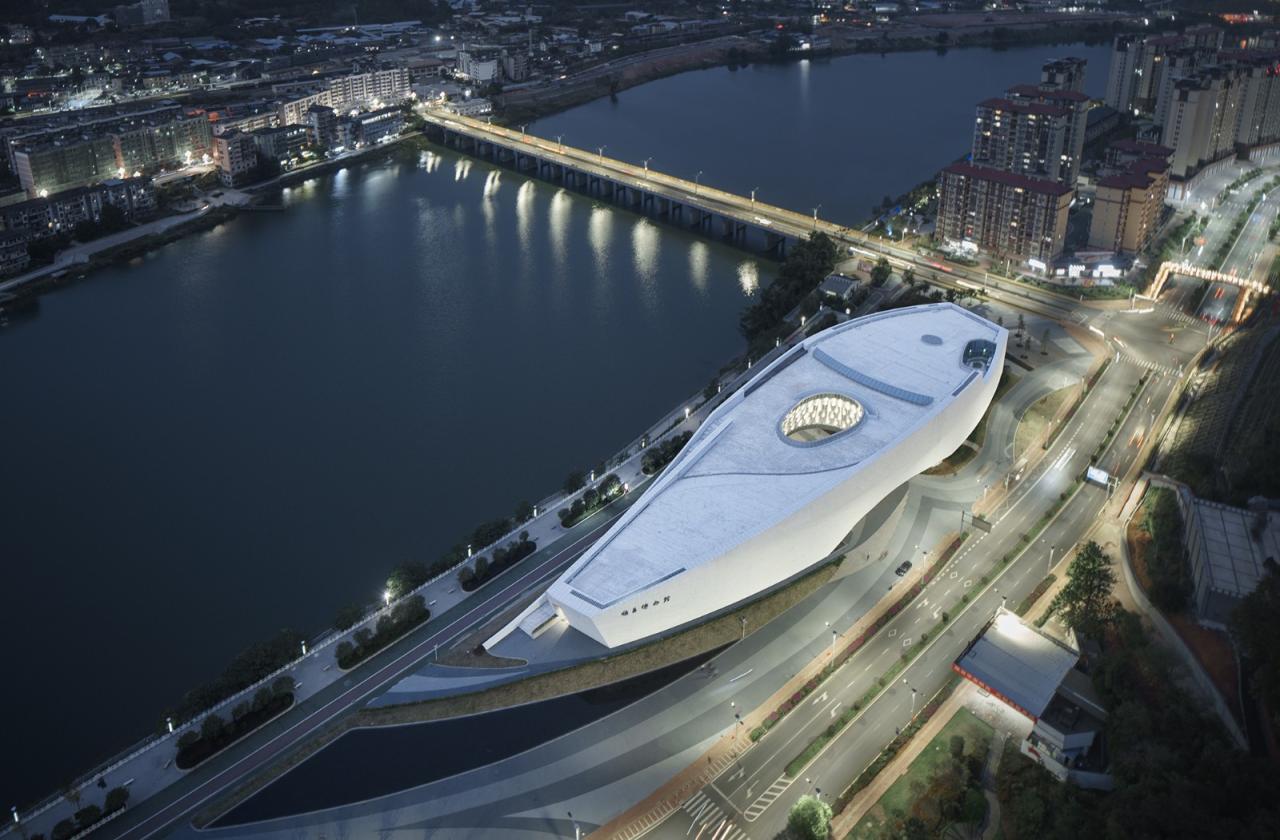 BIM建筑|在地为人,寄乡愁于山水——顺昌博物馆 / 浙江大学建筑设计研究院 BIM建筑|在地为人,寄乡愁于山水——顺昌博物馆 / 浙江大学建筑设计研究院