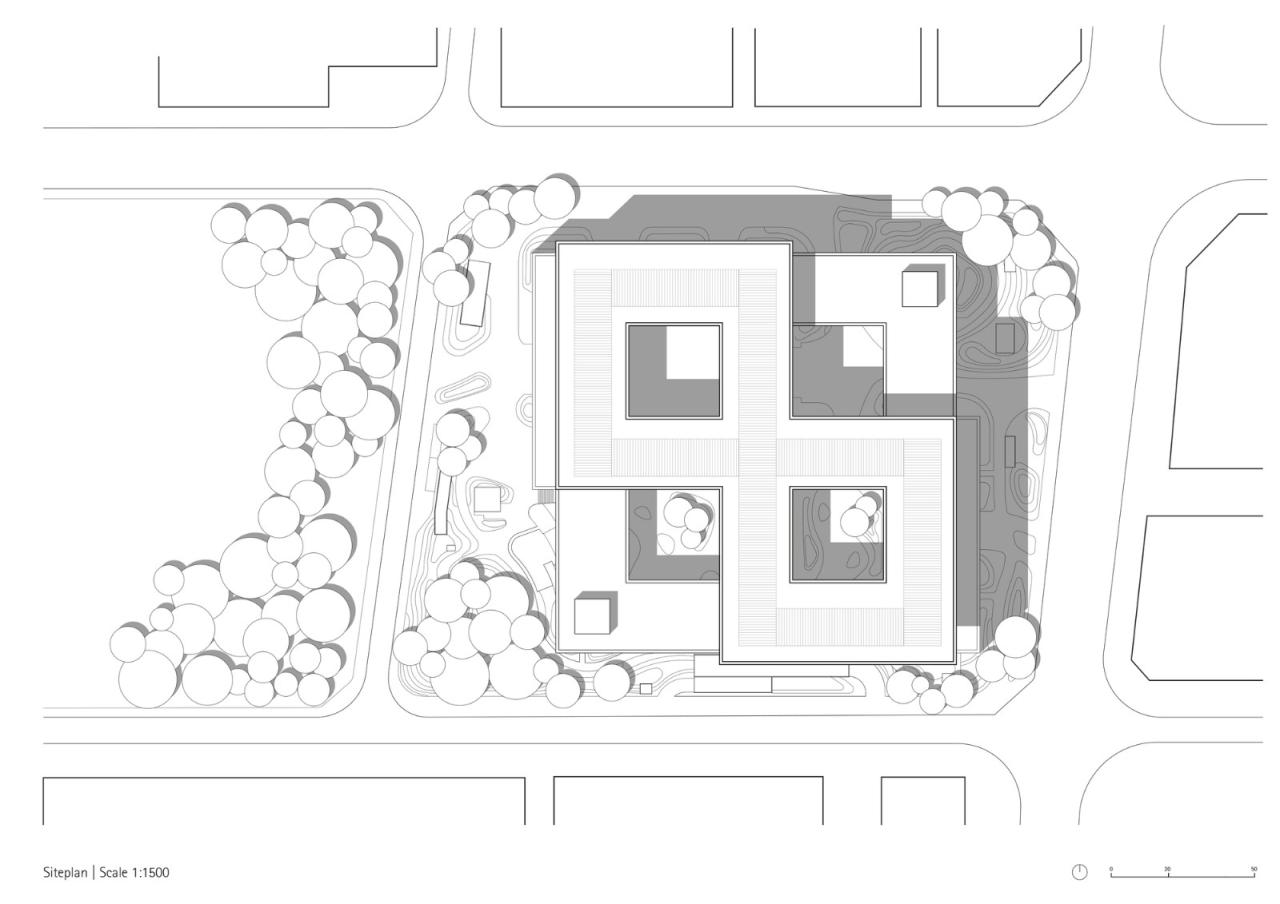 BIM建筑|京东集团西南总部大厦 / gmp Architects BIM建筑|京东集团西南总部大厦 / gmp Architects