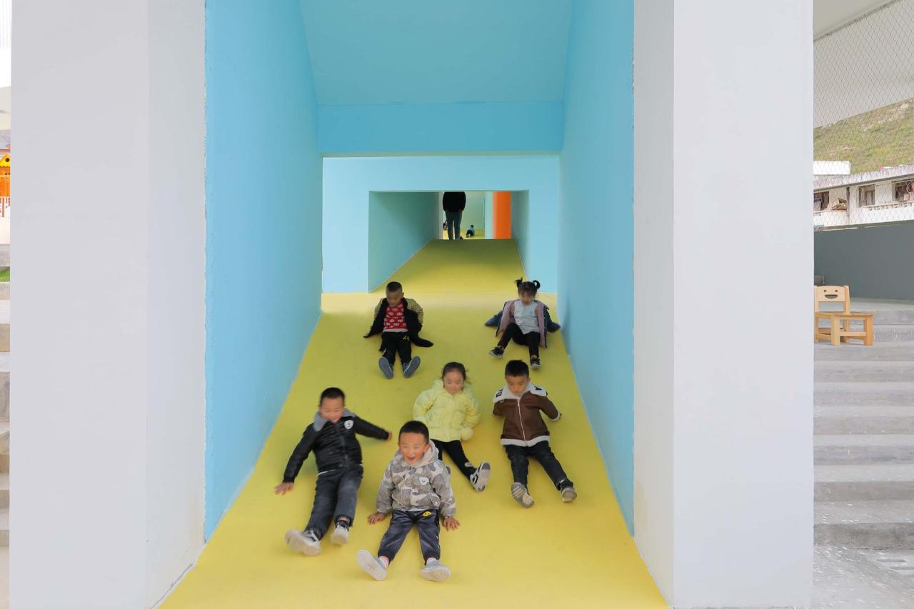 BIM建筑|九寨沟县启航幼儿园 / 东意建筑 BIM建筑|九寨沟县启航幼儿园 / 东意建筑