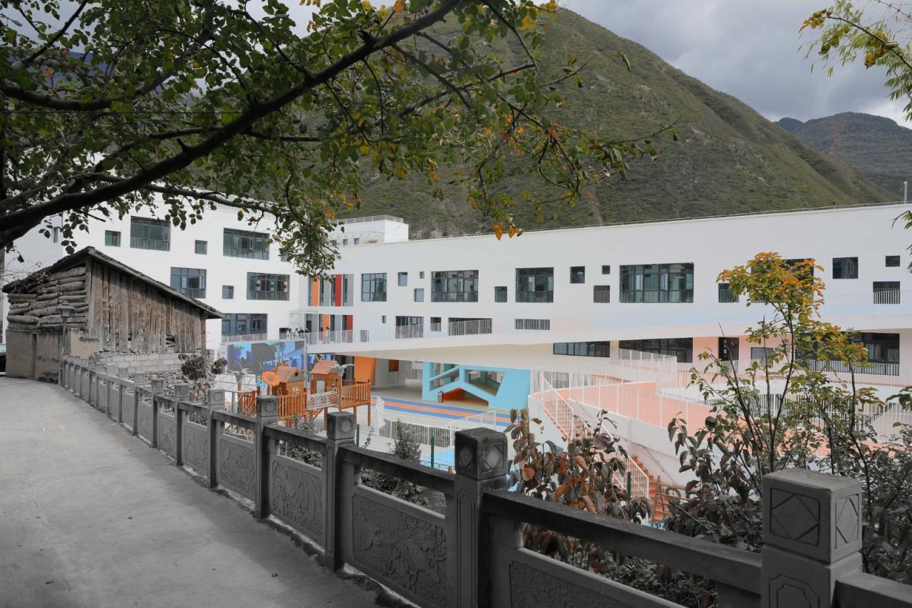BIM建筑|九寨沟县启航幼儿园 / 东意建筑 BIM建筑|九寨沟县启航幼儿园 / 东意建筑