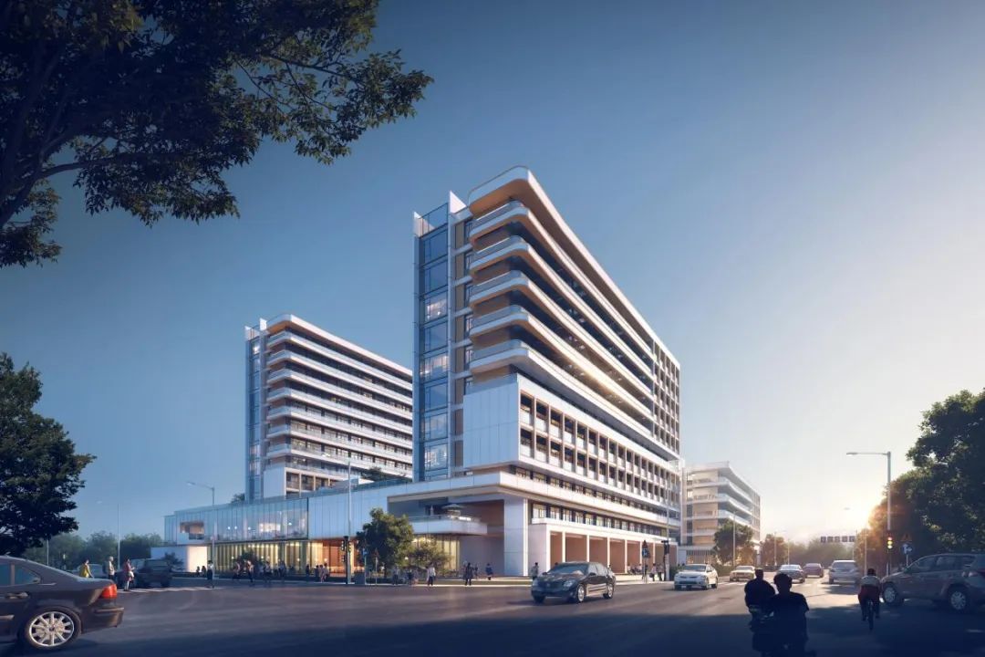 BIM建筑|理想社区:城市型康养, 国华人寿首家国际康养中心 / 栖城设计 BIM建筑|理想社区:城市型康养, 国华人寿首家国际康养中心 / 栖城设计