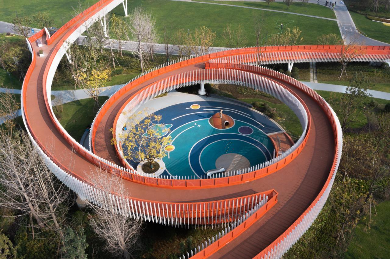 BIM建筑|成都大运会东安湖场馆景观连廊 / 四周建筑 BIM建筑|成都大运会东安湖场馆景观连廊 / 四周建筑