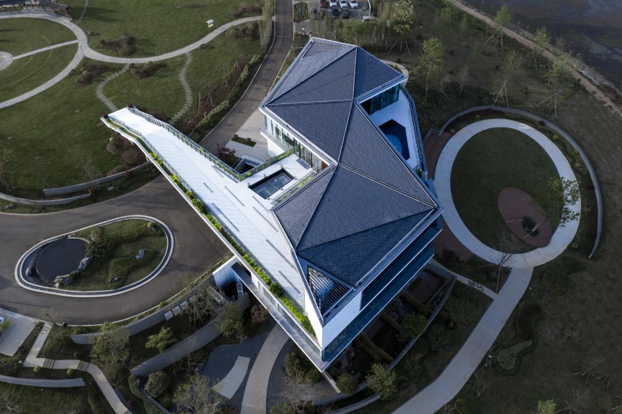 BIM建筑|长在《诗经》里的建筑,嘉鱼诗经美学馆 / BA作品 BIM建筑|长在《诗经》里的建筑,嘉鱼诗经美学馆 / BA作品