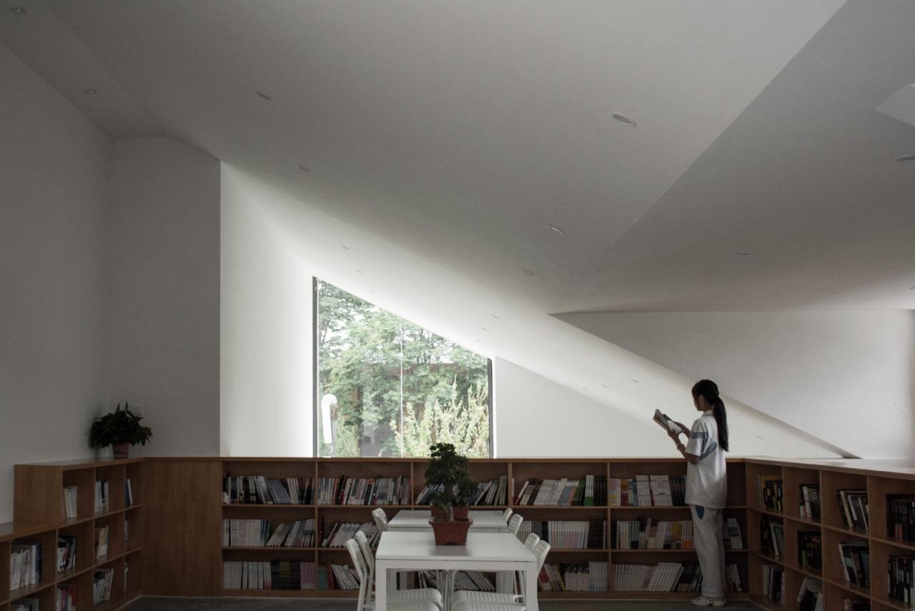 BIM建筑|西安高新第六高级中学图书馆 / 垣建筑·西安建筑科技大学建筑学院 BIM建筑|西安高新第六高级中学图书馆 / 垣建筑·西安建筑科技大学建筑学院