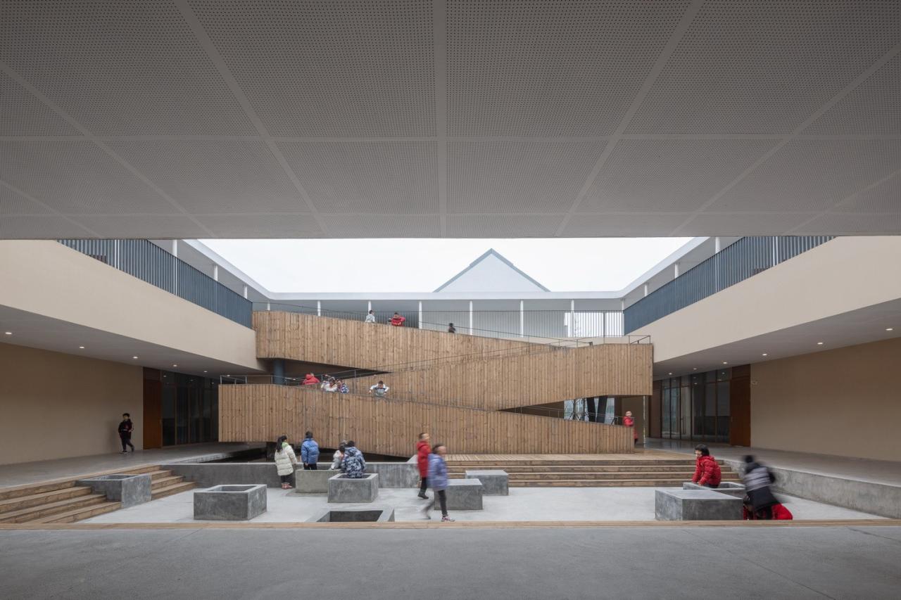 BIM建筑|平行与光的学校——青衣江路小学校 / 迹·建筑事务所(TAO) BIM建筑|平行与光的学校——青衣江路小学校 / 迹·建筑事务所(TAO)