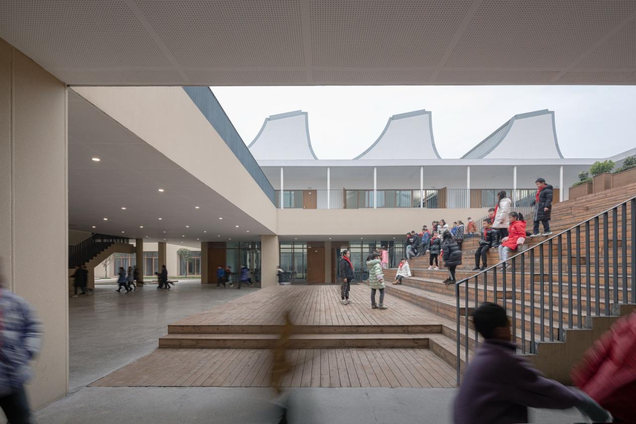 BIM建筑|平行与光的学校——青衣江路小学校 / 迹·建筑事务所(TAO) BIM建筑|平行与光的学校——青衣江路小学校 / 迹·建筑事务所(TAO)