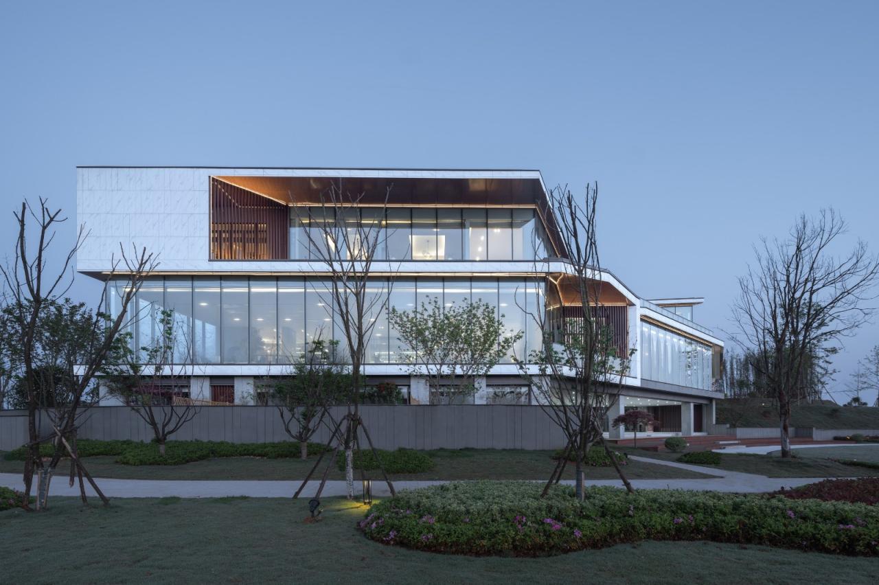 BIM建筑|长在《诗经》里的建筑,嘉鱼诗经美学馆 / BA作品 BIM建筑|长在《诗经》里的建筑,嘉鱼诗经美学馆 / BA作品