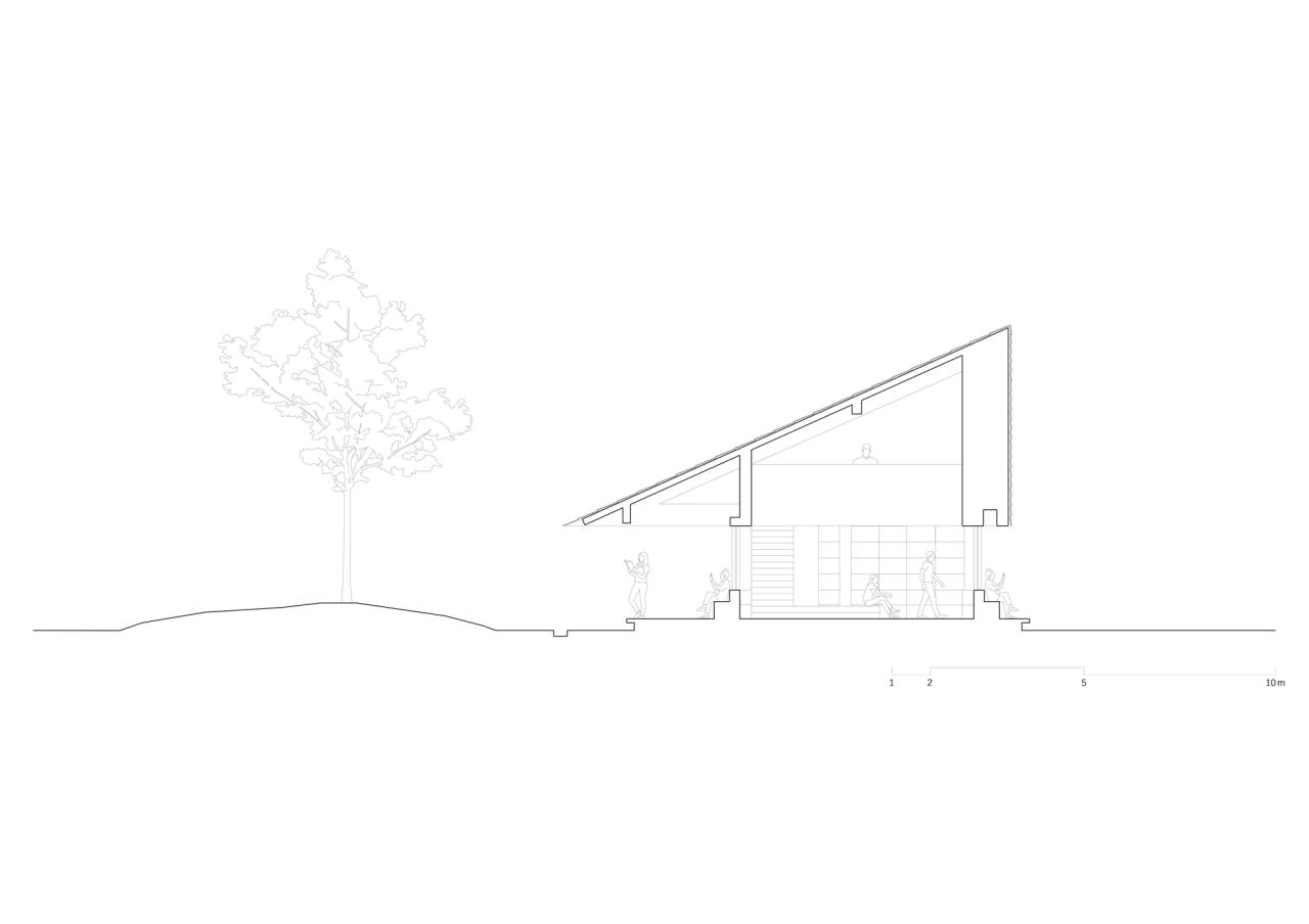 BIM建筑|西安高新第六高级中学图书馆 / 垣建筑·西安建筑科技大学建筑学院 BIM建筑|西安高新第六高级中学图书馆 / 垣建筑·西安建筑科技大学建筑学院