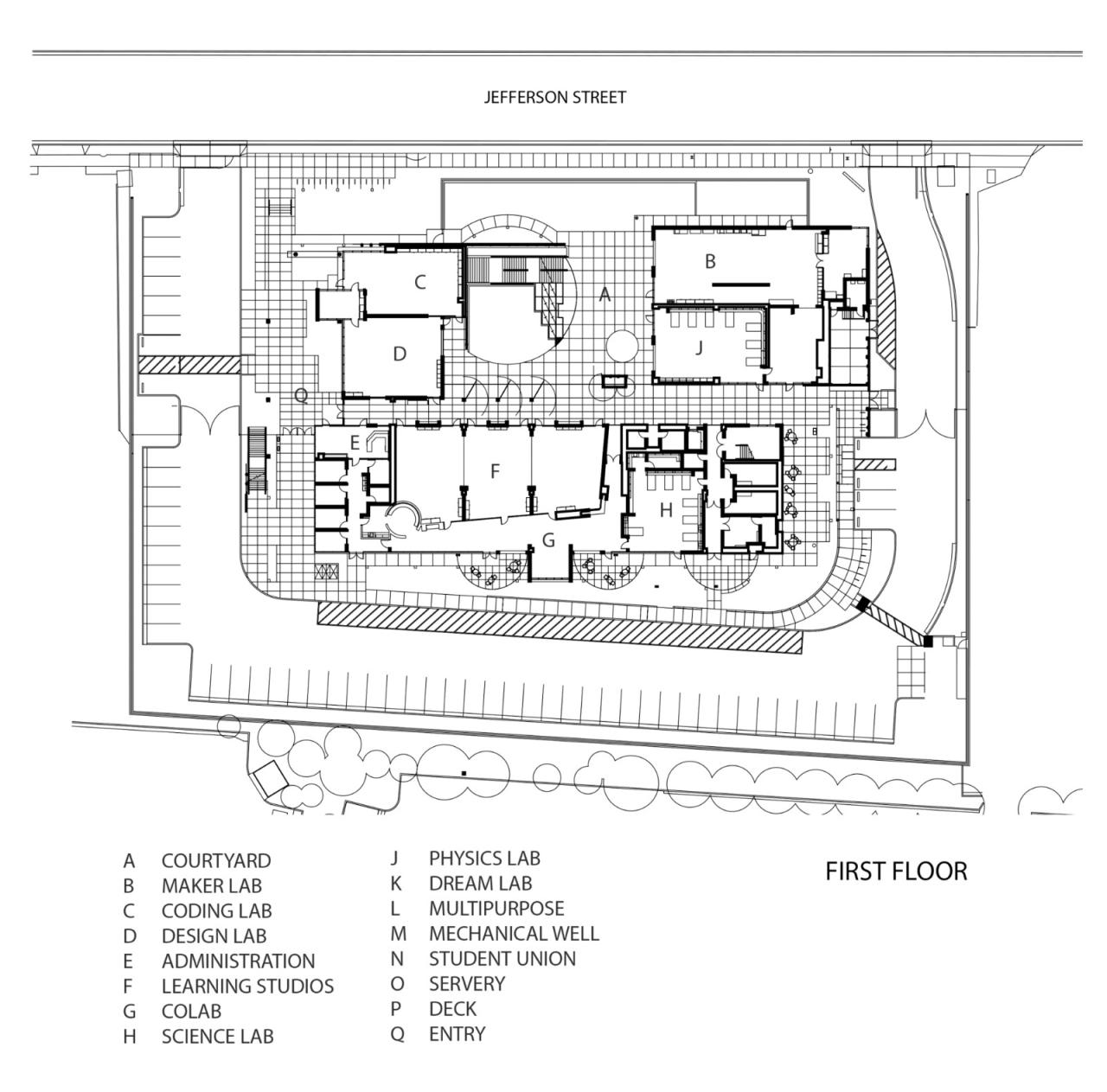BIM建筑|TIDE 学院 / LPA BIM建筑|TIDE 学院 / LPA