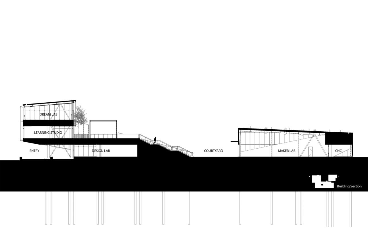 BIM建筑|TIDE 学院 / LPA BIM建筑|TIDE 学院 / LPA