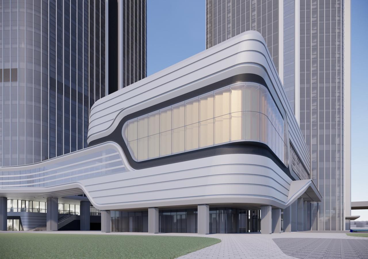 BIM建筑|风正扬帆起 凌江尤可期:广州・广物鱼珠产城综合体 / UA尤安设计 BIM建筑|风正扬帆起 凌江尤可期:广州・广物鱼珠产城综合体 / UA尤安设计