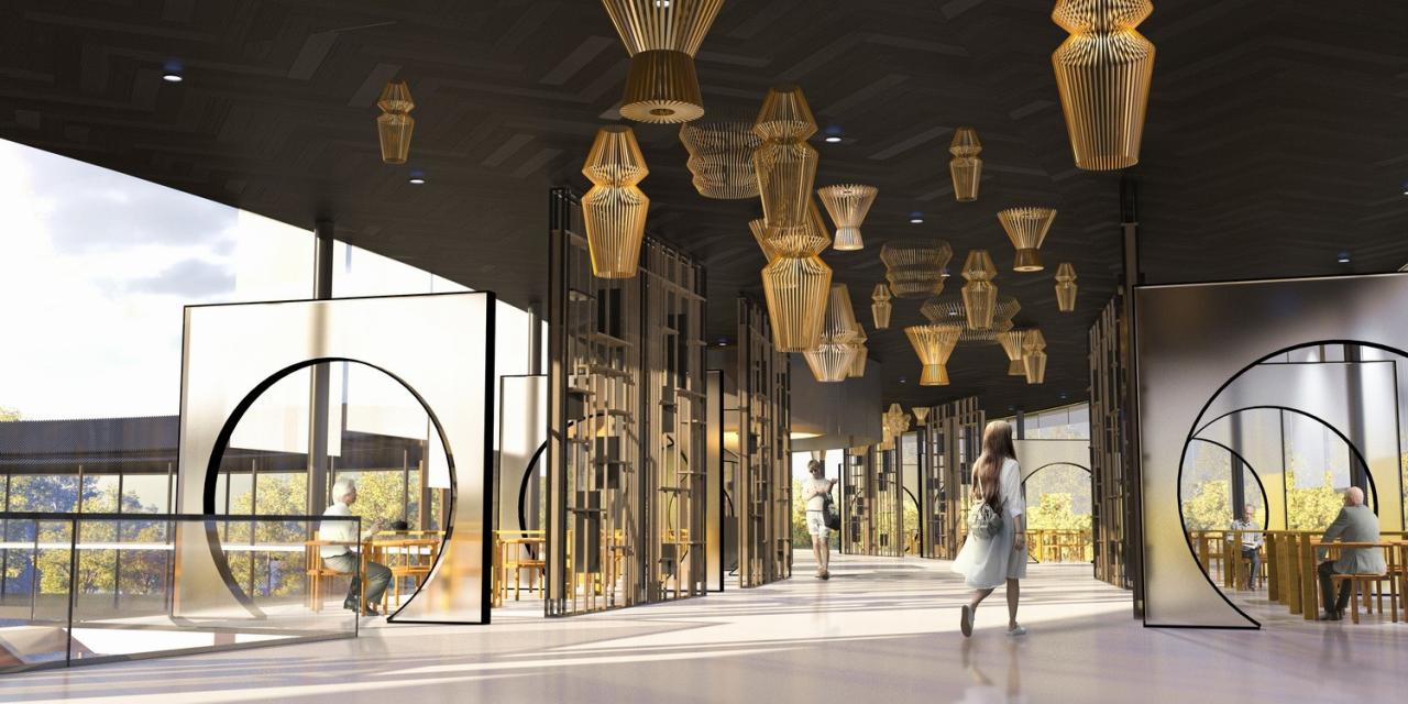 BIM建筑|风雨环屋——三江县洲北村文化综合体设计方案 / 外行建筑 BIM建筑|风雨环屋——三江县洲北村文化综合体设计方案 / 外行建筑