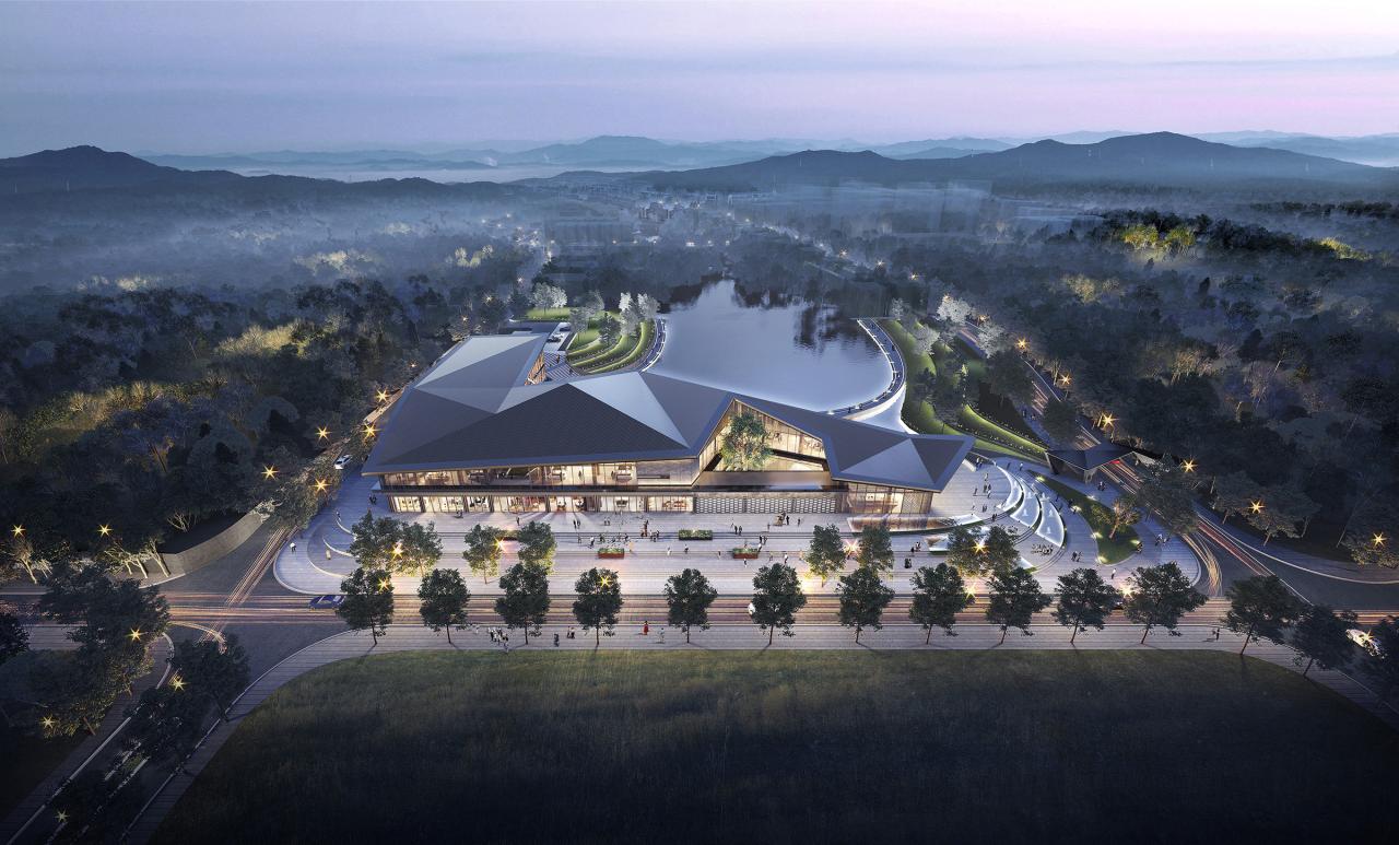 BIM建筑|长沙麓隐青竹湖展示中心 / PTA上海柏涛 BIM建筑|长沙麓隐青竹湖展示中心 / PTA上海柏涛