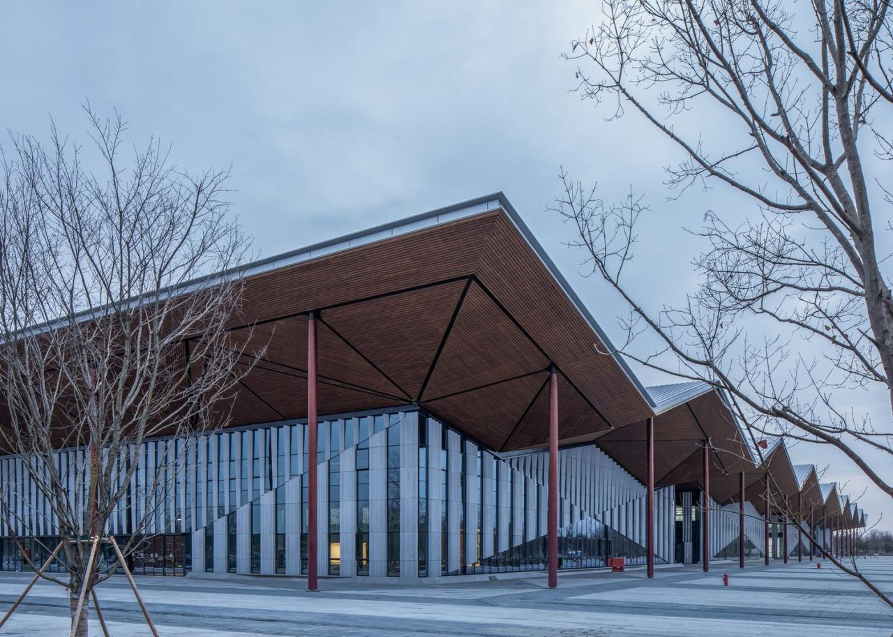 BIM建筑|第十届中国花博会复兴馆 / 华建集团上海建筑设计研究院 BIM建筑|第十届中国花博会复兴馆 / 华建集团上海建筑设计研究院