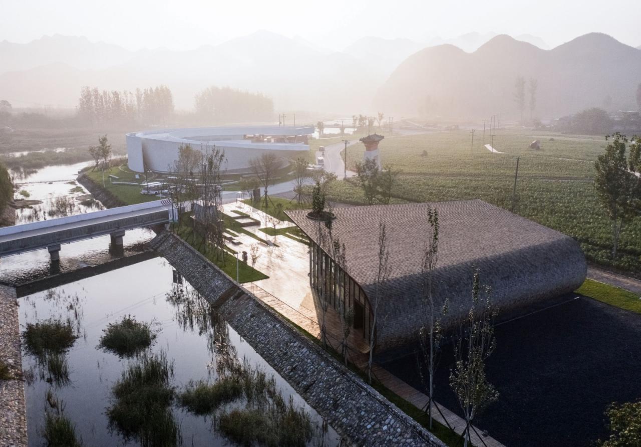 BIM建筑|田岗知行村:田园大讲堂 / 袈蓝建筑 BIM建筑|田岗知行村:田园大讲堂 / 袈蓝建筑