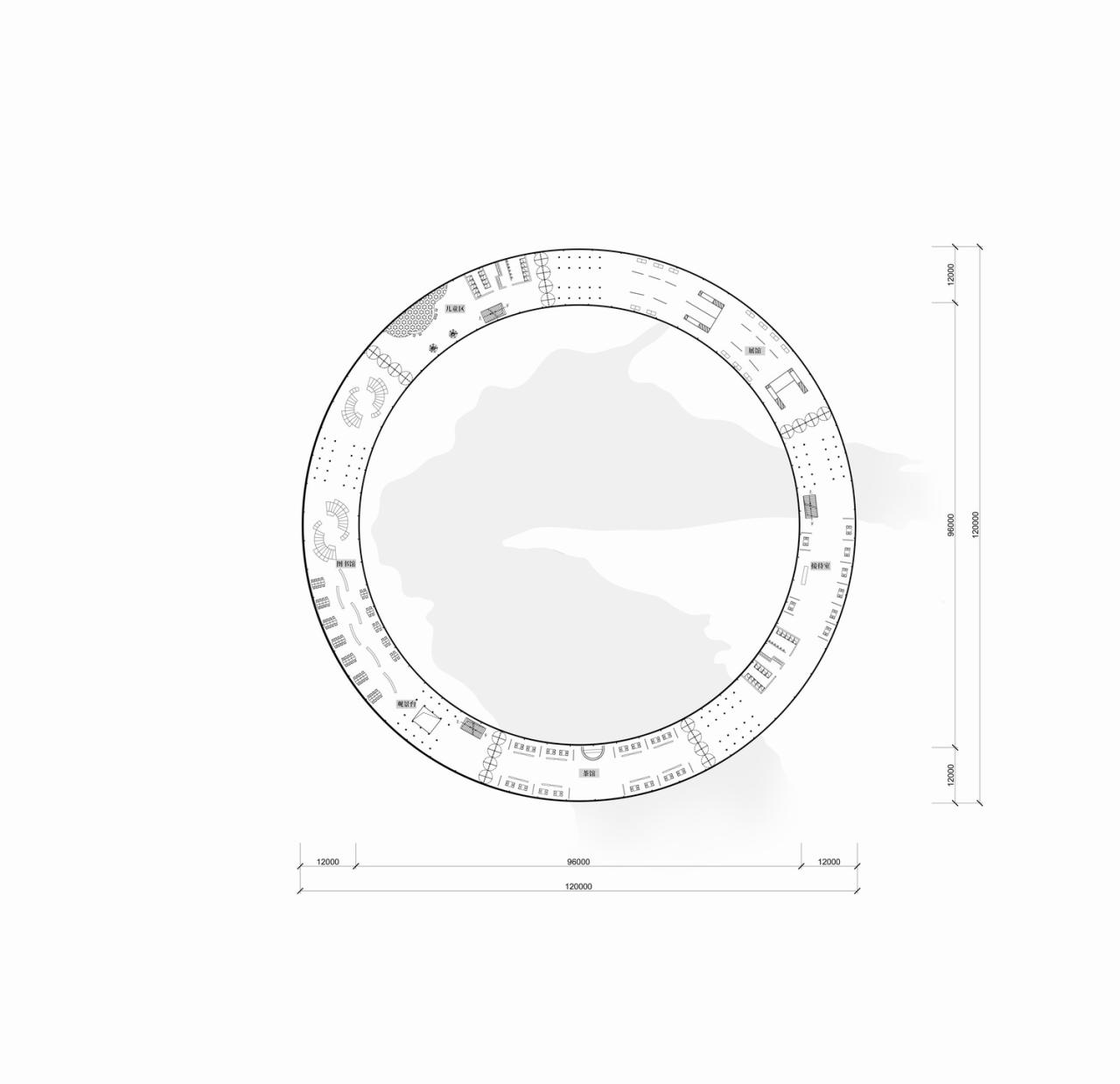 BIM建筑|风雨环屋——三江县洲北村文化综合体设计方案 / 外行建筑 BIM建筑|风雨环屋——三江县洲北村文化综合体设计方案 / 外行建筑