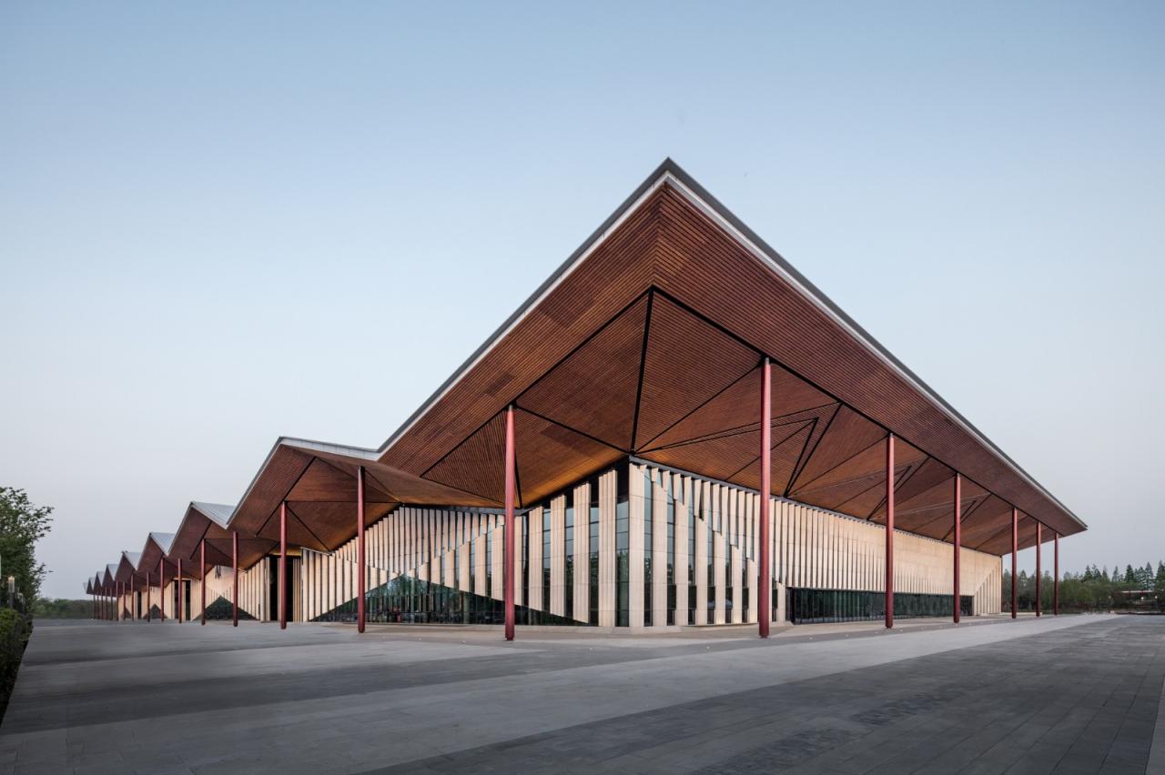 BIM建筑|第十届中国花博会复兴馆 / 华建集团上海建筑设计研究院 BIM建筑|第十届中国花博会复兴馆 / 华建集团上海建筑设计研究院