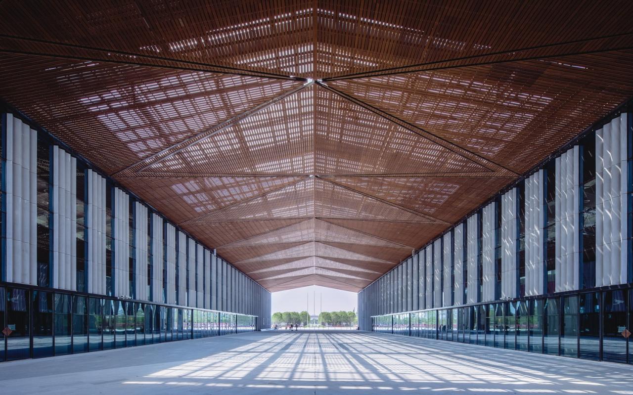 BIM建筑|第十届中国花博会复兴馆 / 华建集团上海建筑设计研究院 BIM建筑|第十届中国花博会复兴馆 / 华建集团上海建筑设计研究院