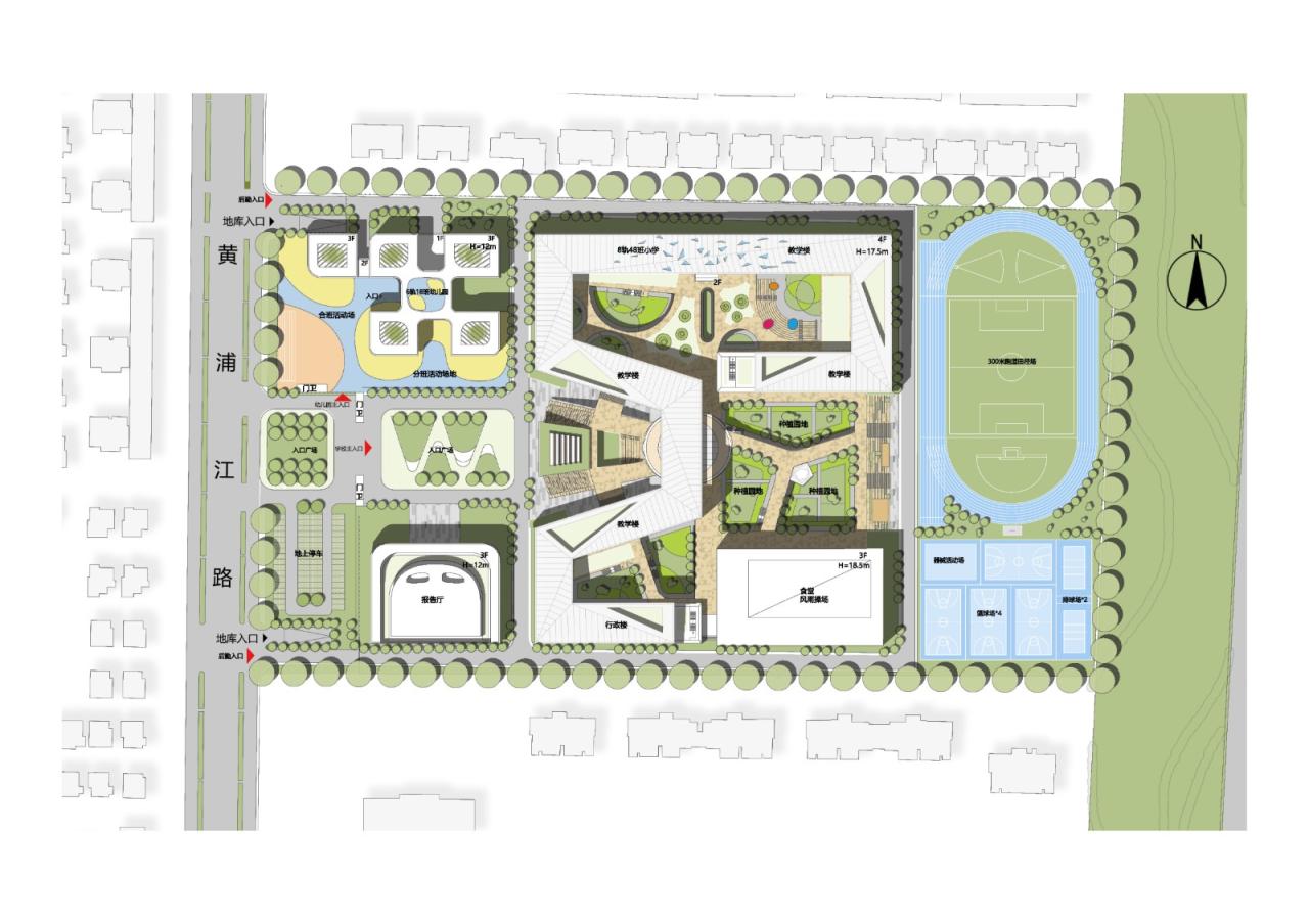 BIM建筑|四时书院·宿迁宿豫区实验小学重建 / 简和建筑 BIM建筑|四时书院·宿迁宿豫区实验小学重建 / 简和建筑