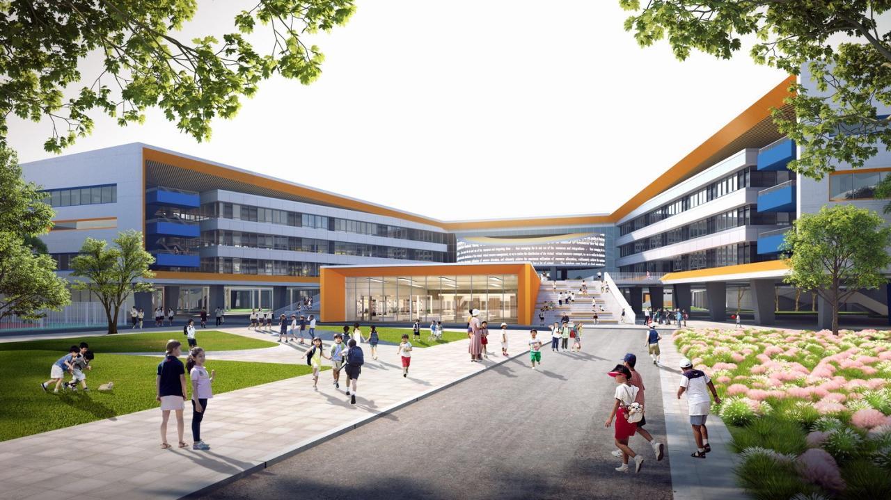 BIM建筑|四时书院·宿迁宿豫区实验小学重建 / 简和建筑 BIM建筑|四时书院·宿迁宿豫区实验小学重建 / 简和建筑