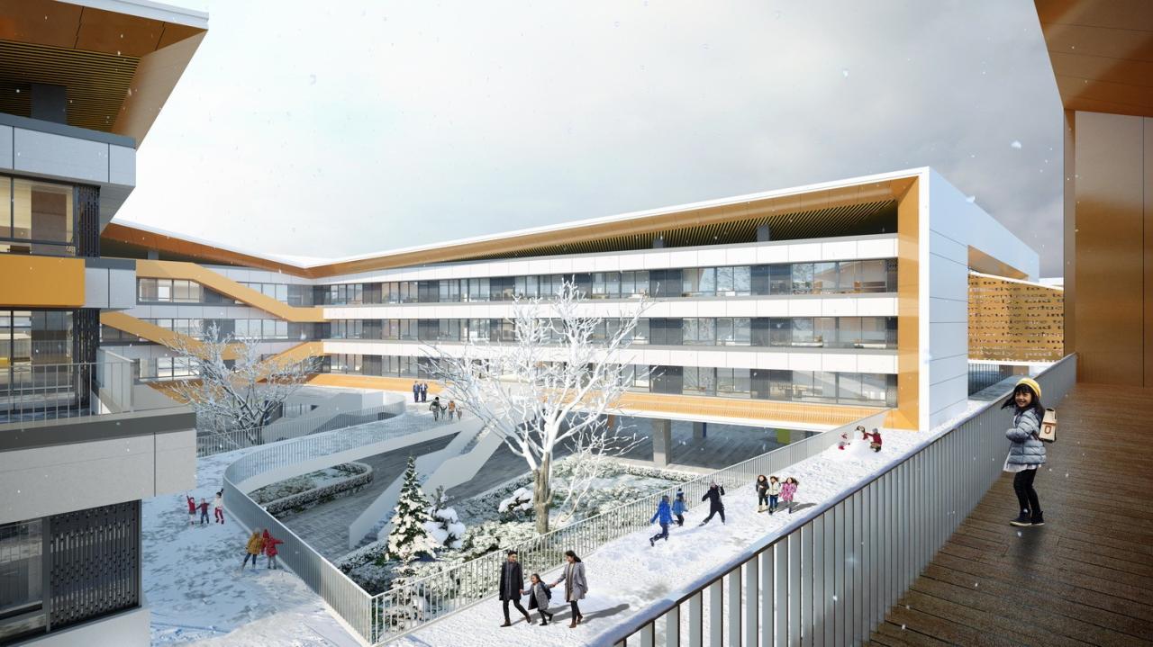 BIM建筑|四时书院·宿迁宿豫区实验小学重建 / 简和建筑 BIM建筑|四时书院·宿迁宿豫区实验小学重建 / 简和建筑