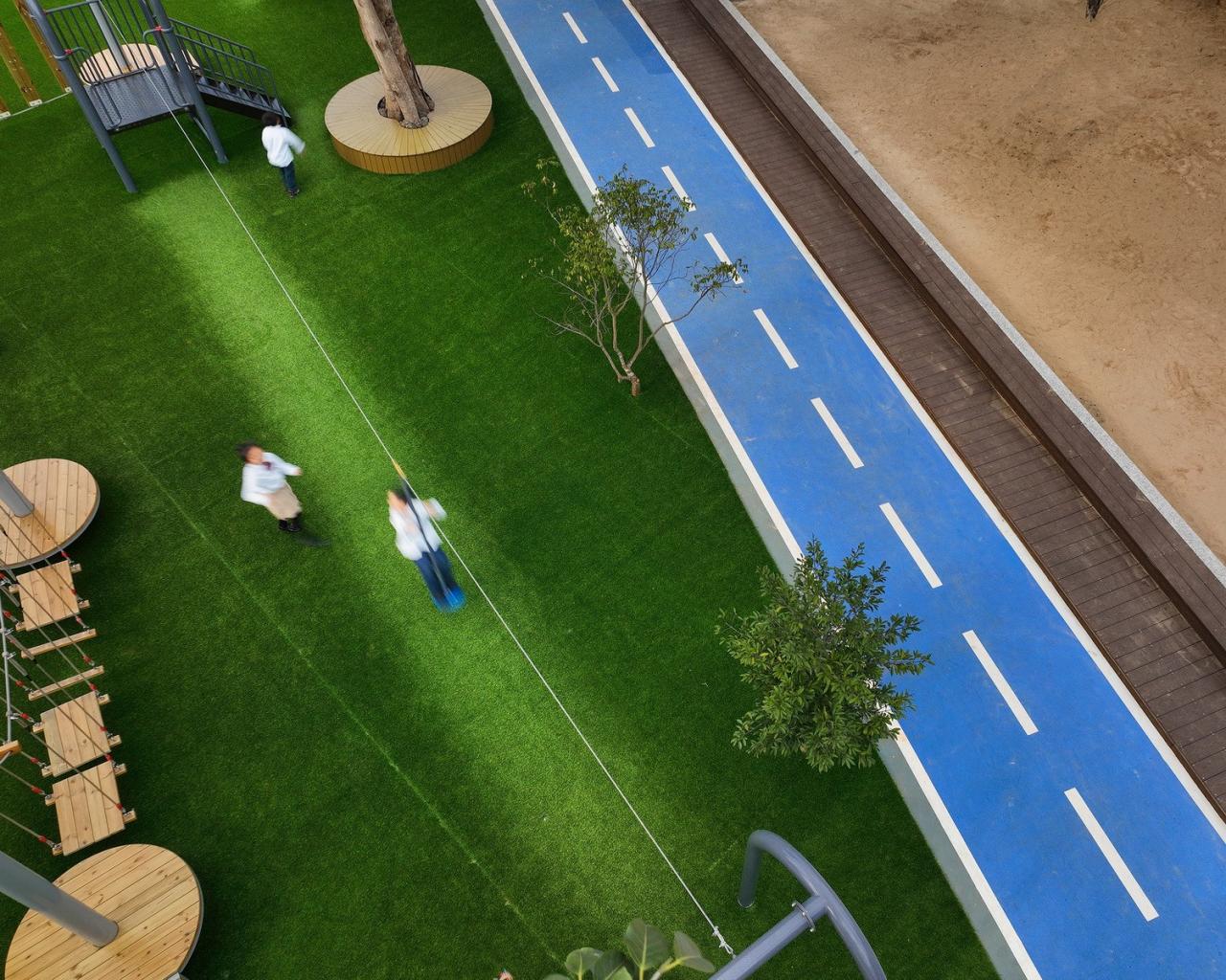 BIM建筑|海口山高幼儿园:一座位于高铁站下的幼儿园,如何征服小朋友 / DIKA新作 BIM建筑|海口山高幼儿园:一座位于高铁站下的幼儿园,如何征服小朋友 / DIKA新作