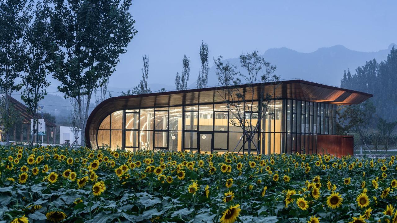 BIM建筑|田岗知行村:田园大讲堂 / 袈蓝建筑 BIM建筑|田岗知行村:田园大讲堂 / 袈蓝建筑