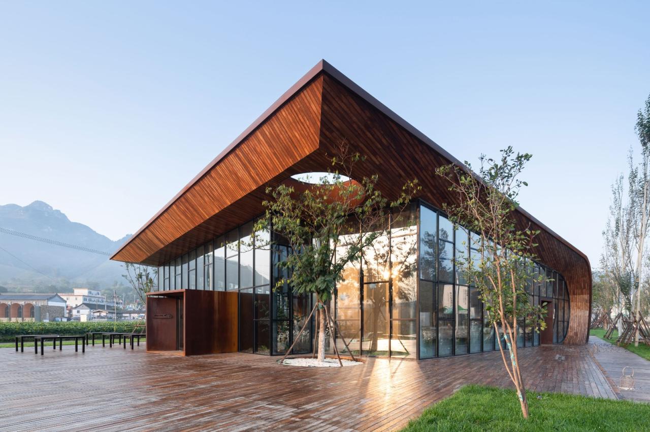 BIM建筑|田岗知行村:田园大讲堂 / 袈蓝建筑 BIM建筑|田岗知行村:田园大讲堂 / 袈蓝建筑