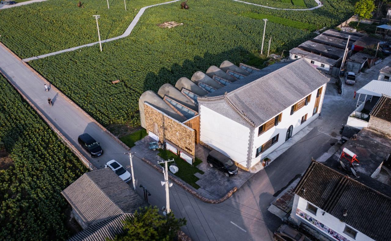 BIM建筑|田岗知行村:乡村会客厅 / 袈蓝建筑 BIM建筑|田岗知行村:乡村会客厅 / 袈蓝建筑