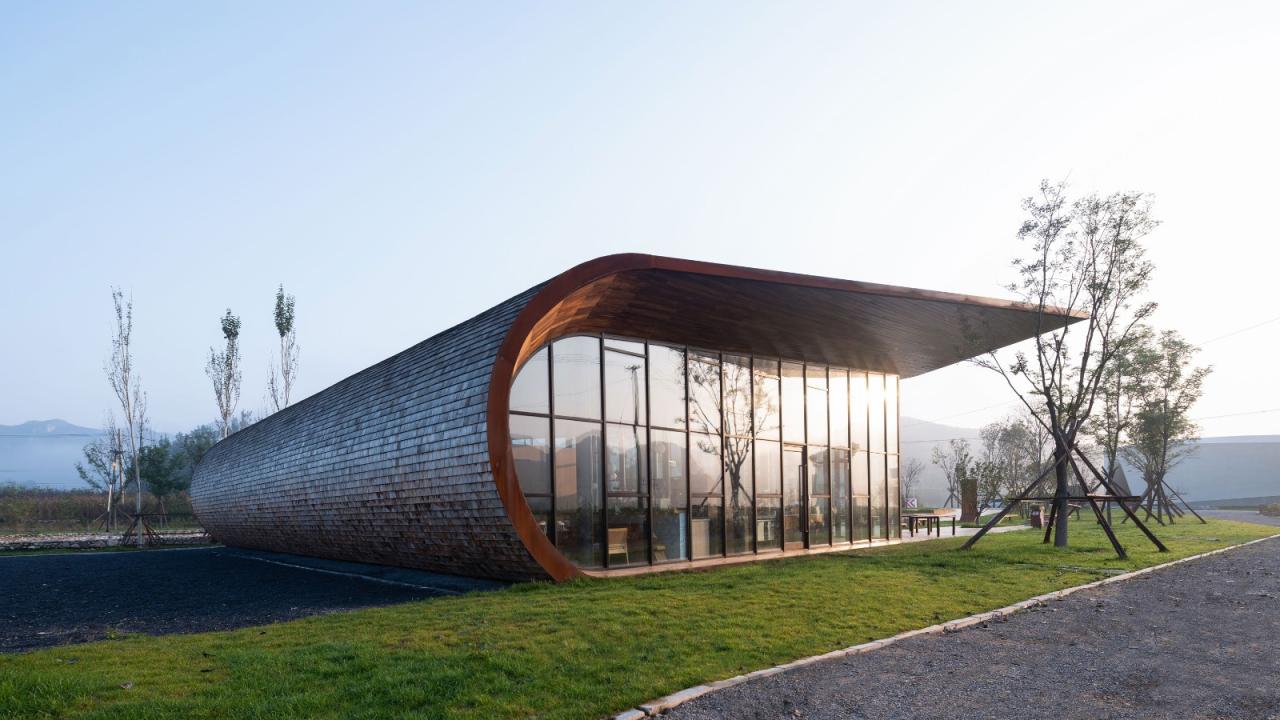 BIM建筑|田岗知行村:田园大讲堂 / 袈蓝建筑 BIM建筑|田岗知行村:田园大讲堂 / 袈蓝建筑