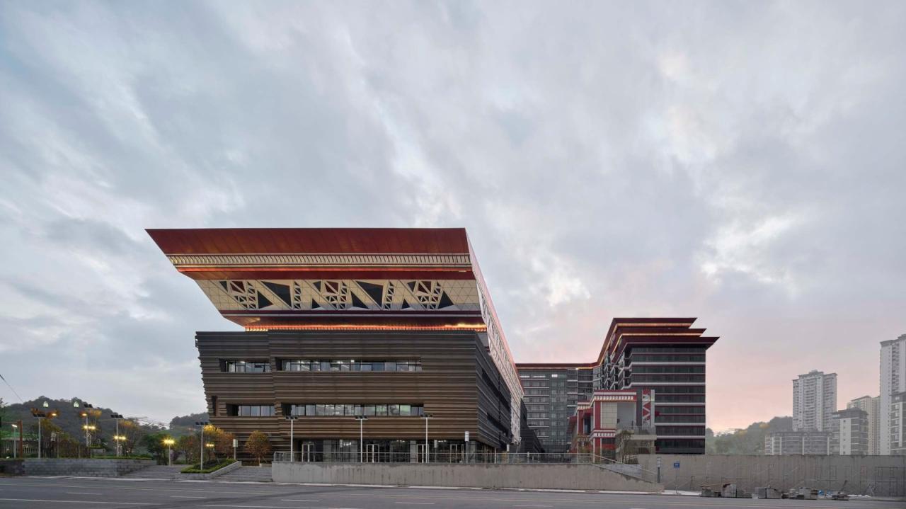 BIM建筑|“兴文石海”世界级旅游目的地游客中心 / 天津大学设计总院·顾志宏工作室 BIM建筑|“兴文石海”世界级旅游目的地游客中心 / 天津大学设计总院·顾志宏工作室