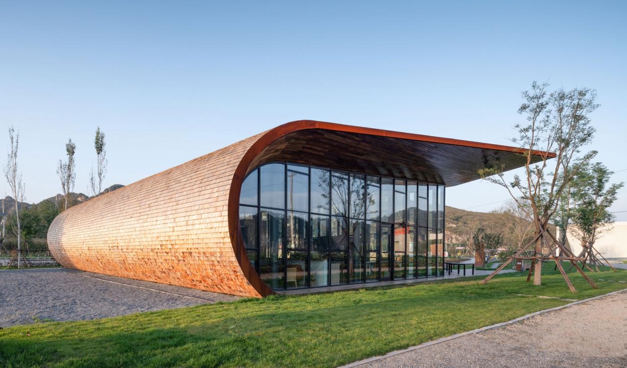 BIM建筑|田岗知行村:田园大讲堂 / 袈蓝建筑 BIM建筑|田岗知行村:田园大讲堂 / 袈蓝建筑